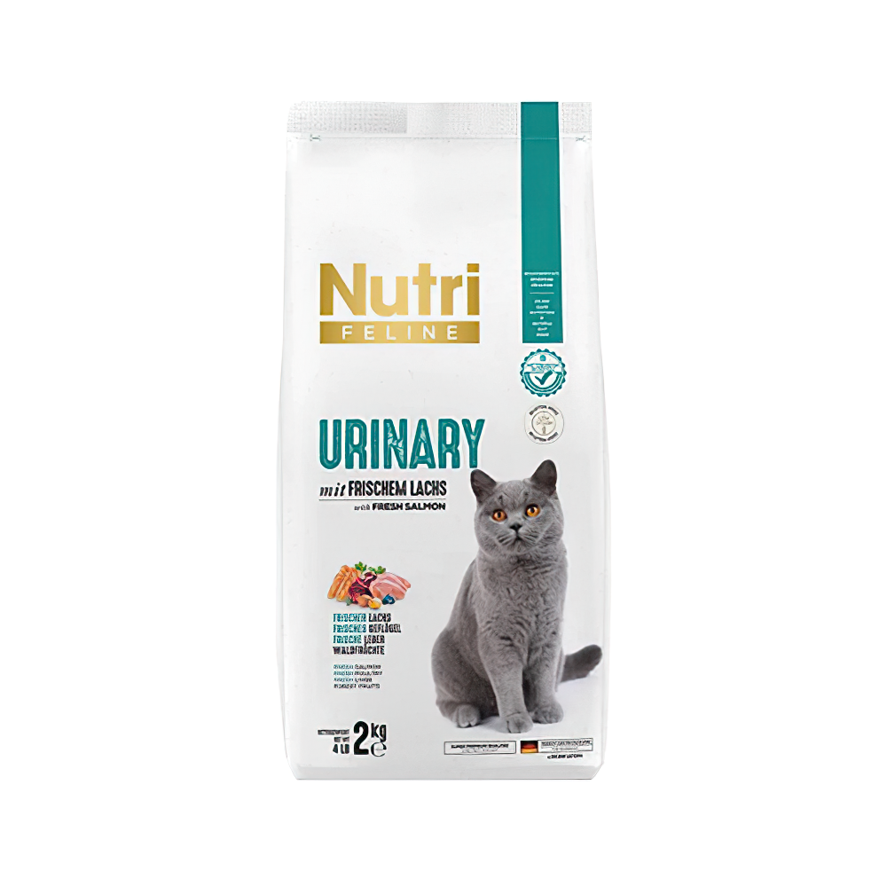 Nutri Feline Urinary Düşük Tahıllı Taze Somonlu Yetişkin Kedi Maması 2 kg