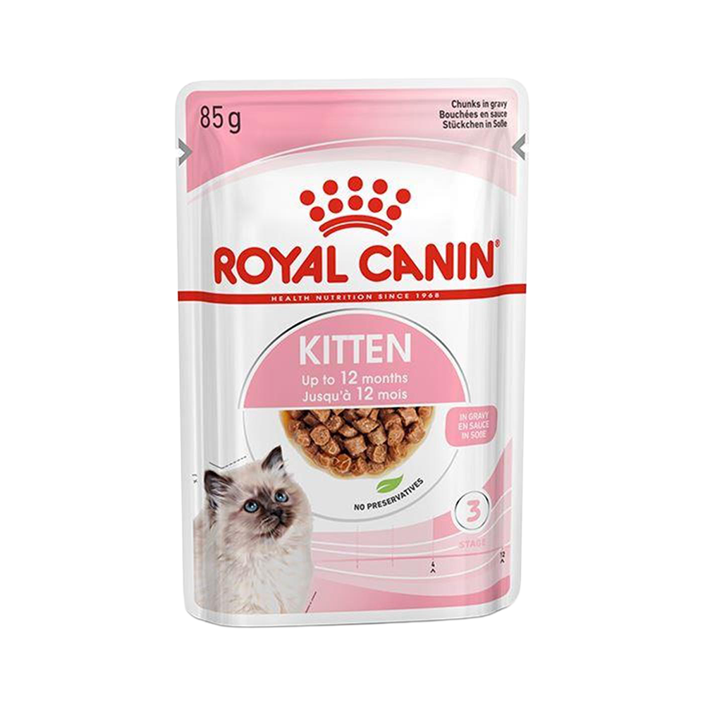 Royal Canin Kitten Soslu Yavru Yaş Kedi Maması 85 g