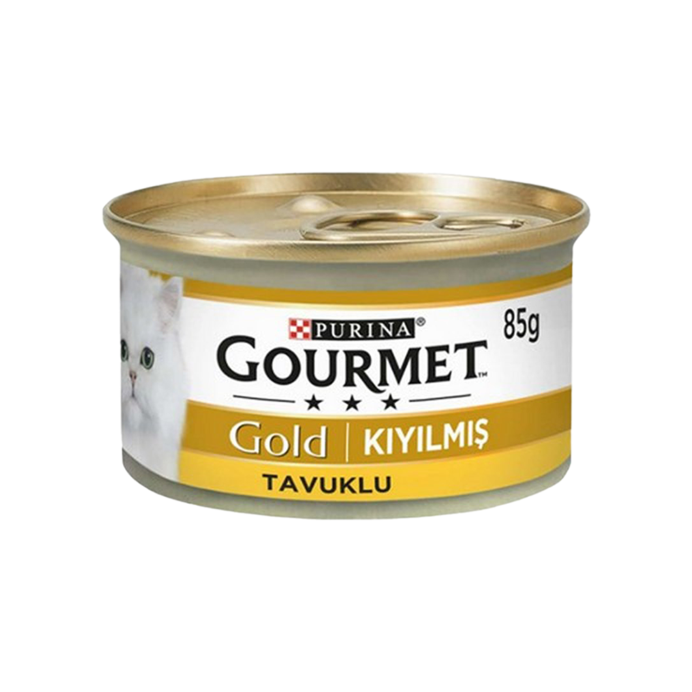 Purina Gourmet Gold Kıyılmış Tavuk Etli Yaş Kedi Maması 85 g